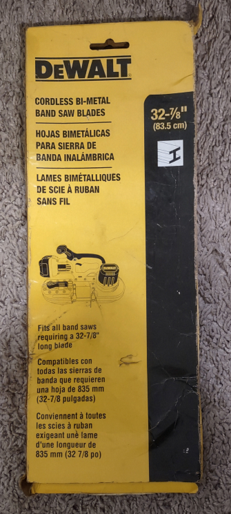 DeWalt 20V Max Cordless Band Saw - photo 2