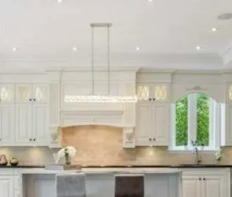 Modern linear Crystal Chandelier image indicator(2)