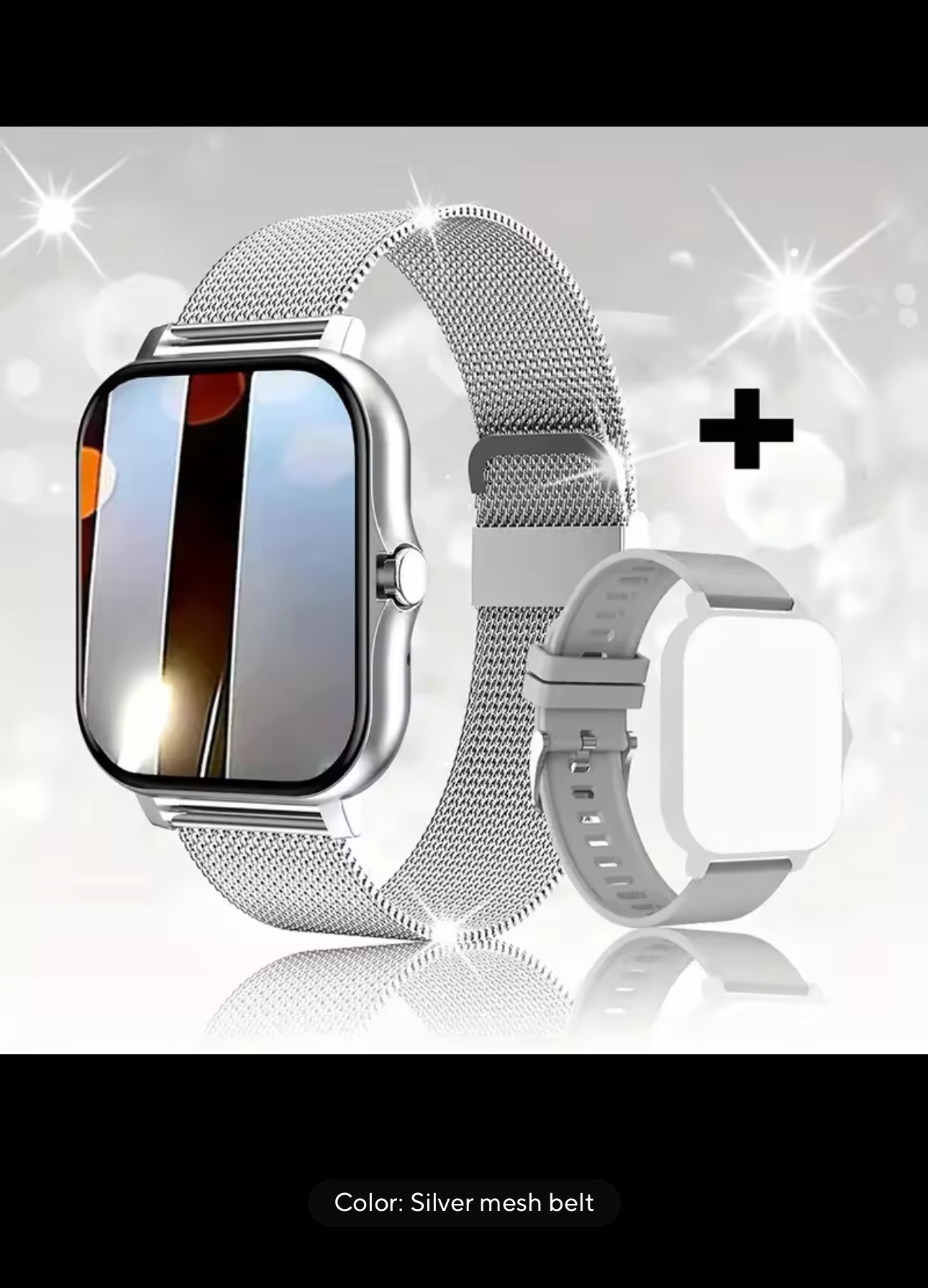 Smart Watch with BT Calling, 2 Straps, NEW - photo 2