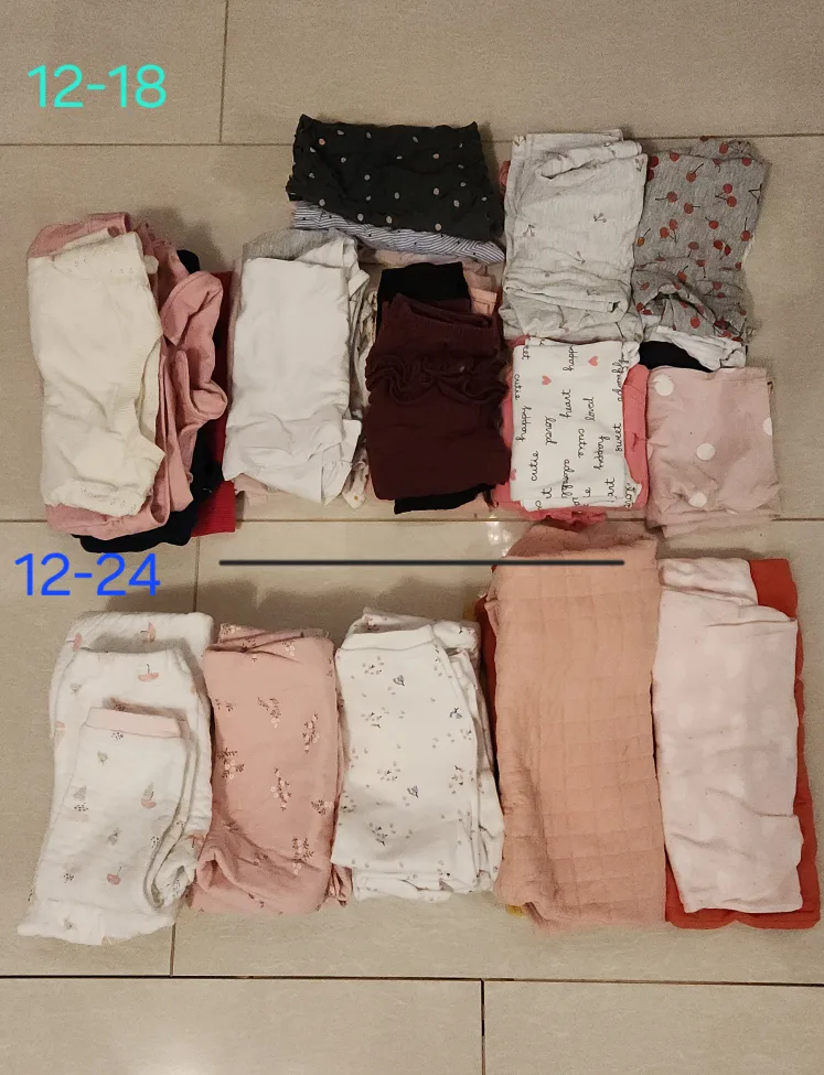 Toddler Girl Clothes Bundle- 12-24 mo thumbnail