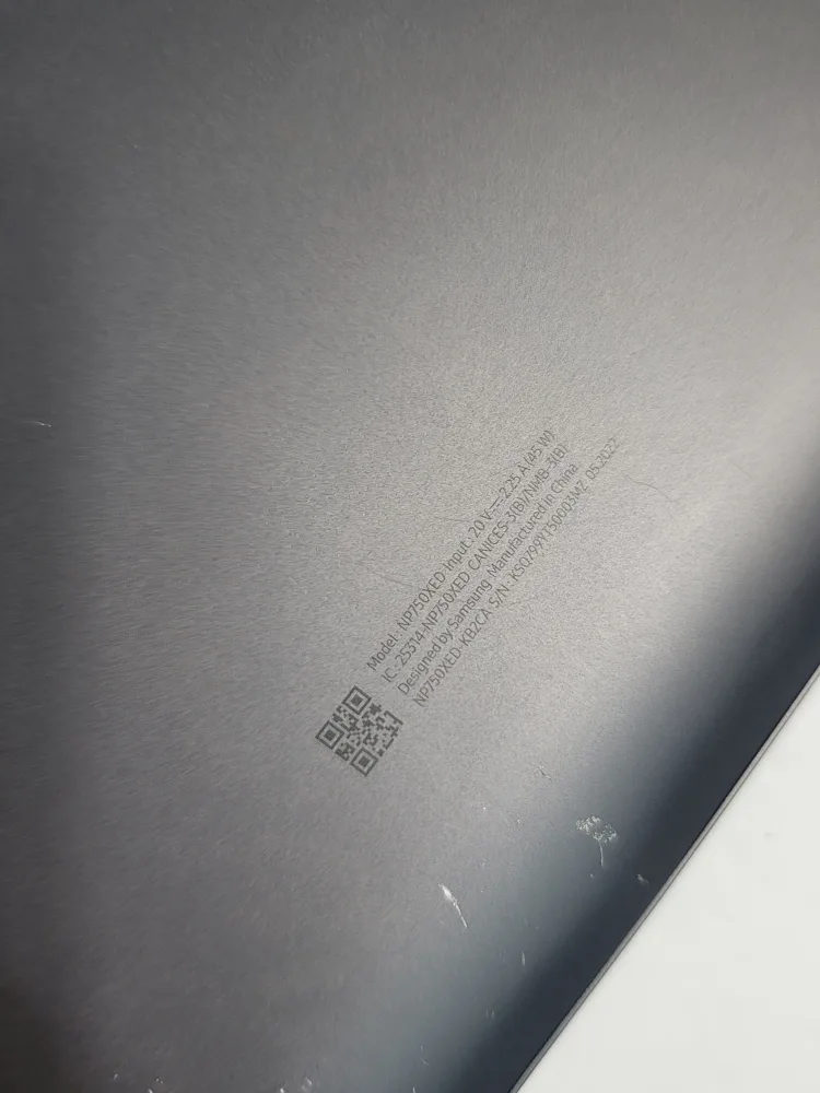 Samsung Notebook Corei7 12 generation image indicator(8)