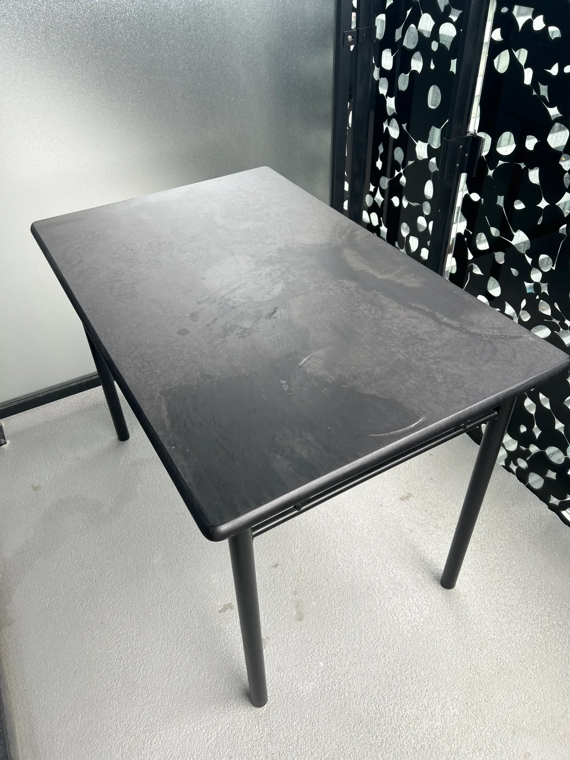 Black Patio Table thumbnail