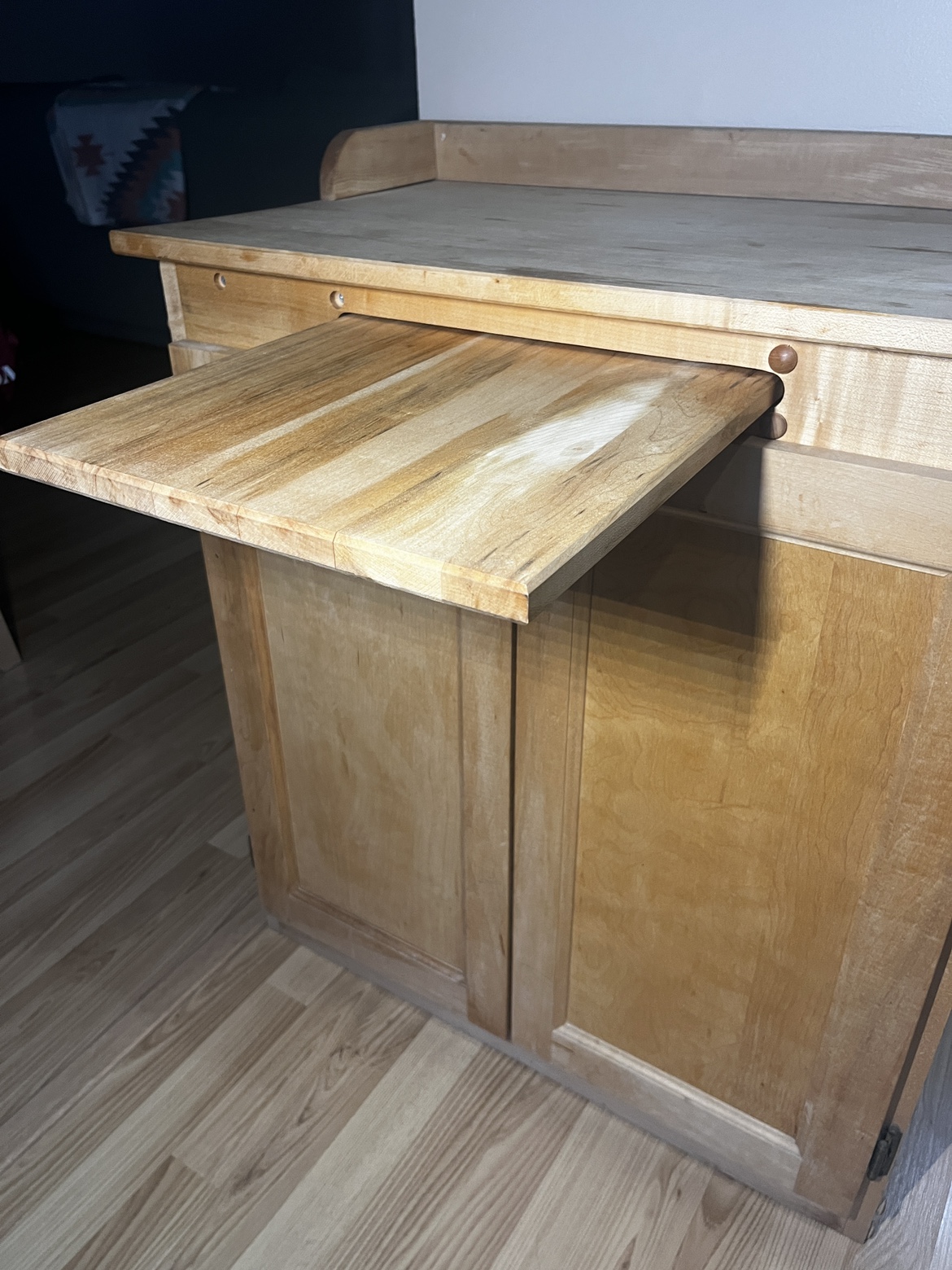 Solid wood stand alone kitchen cabinet - photo 2
