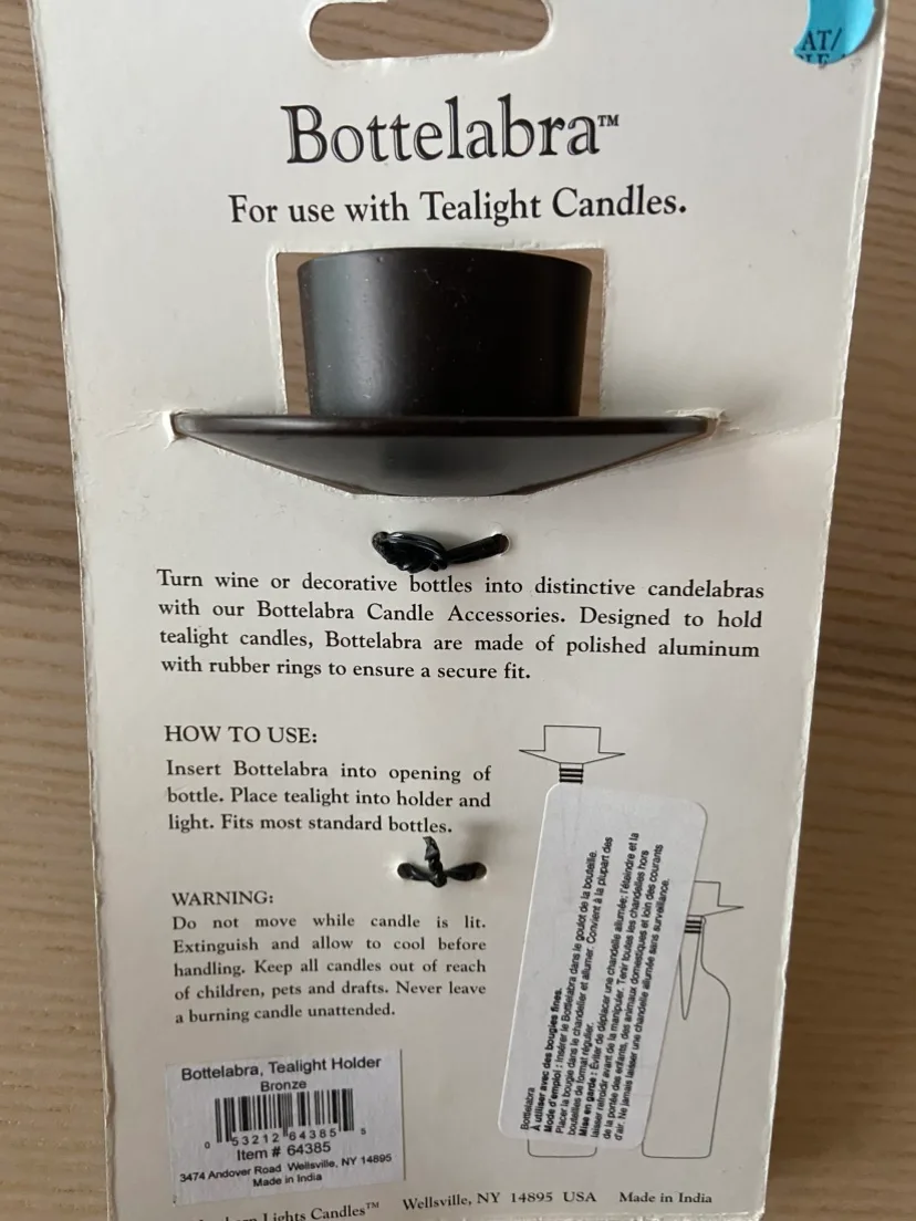 Bottlelabra Tealight Candle Holders image indicator(3)