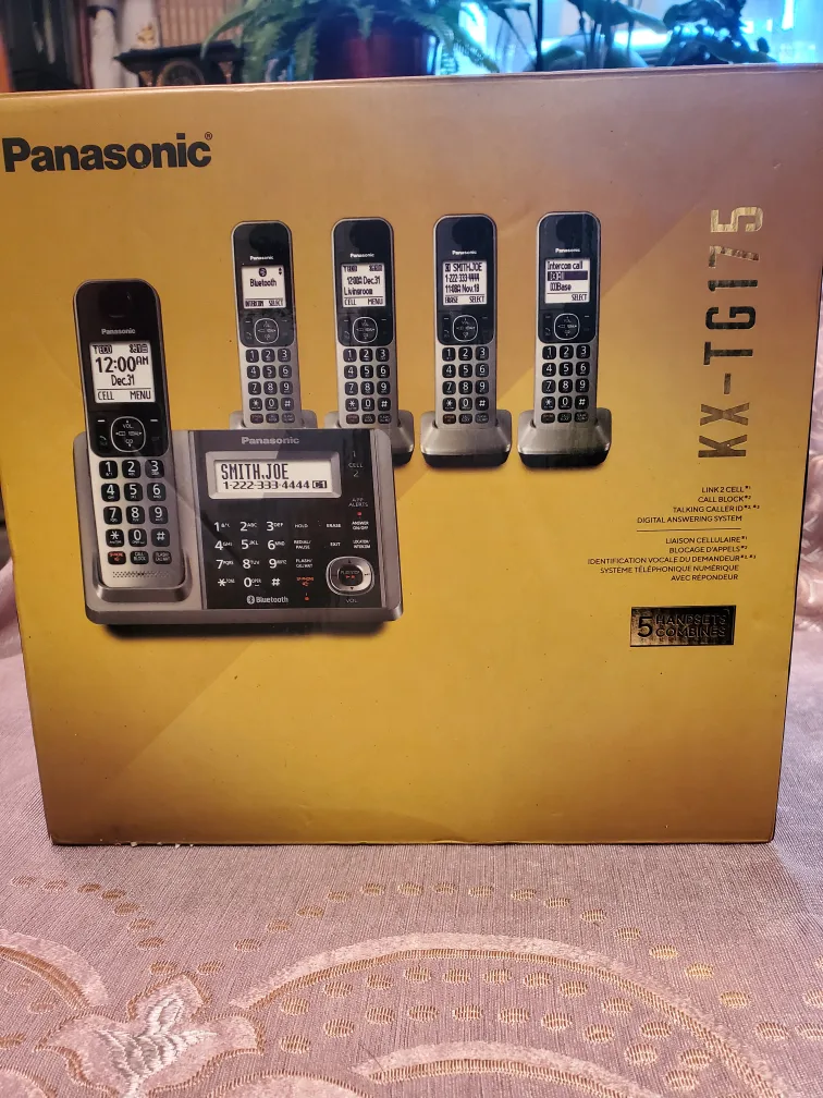Panasonic KX-TG1155 Cordless Phone thumbnail