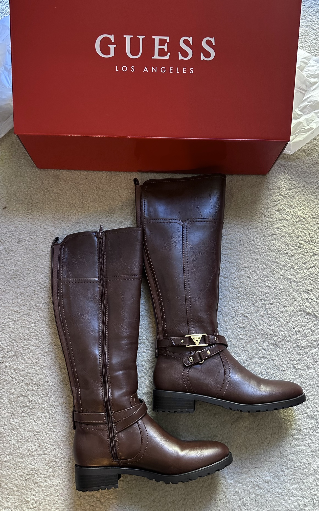 Guess Brown Knee High Boots 7M - photo 3