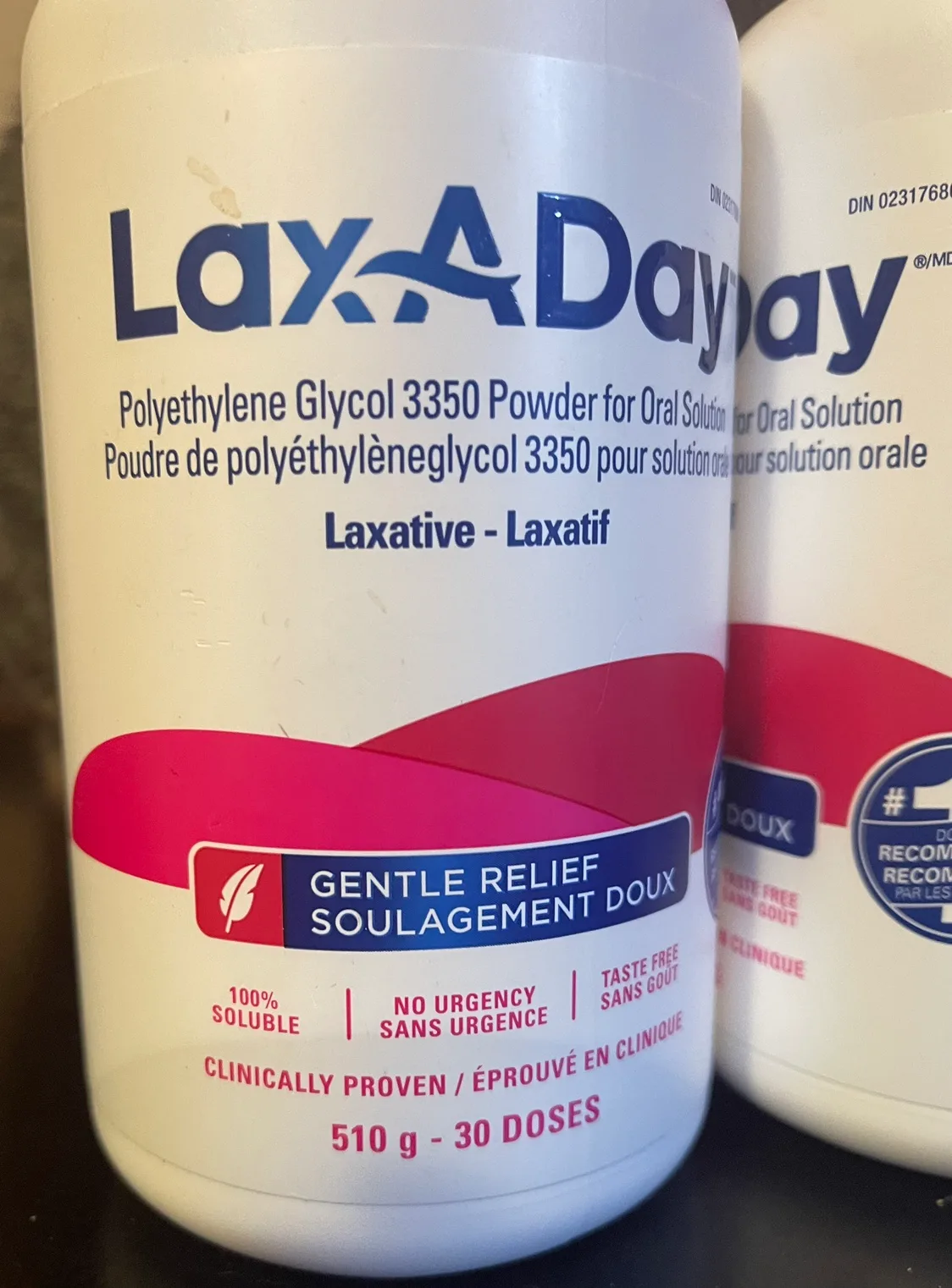3 bottles of LAX-A-Day ($19.50 each) Powder image indicator(6)