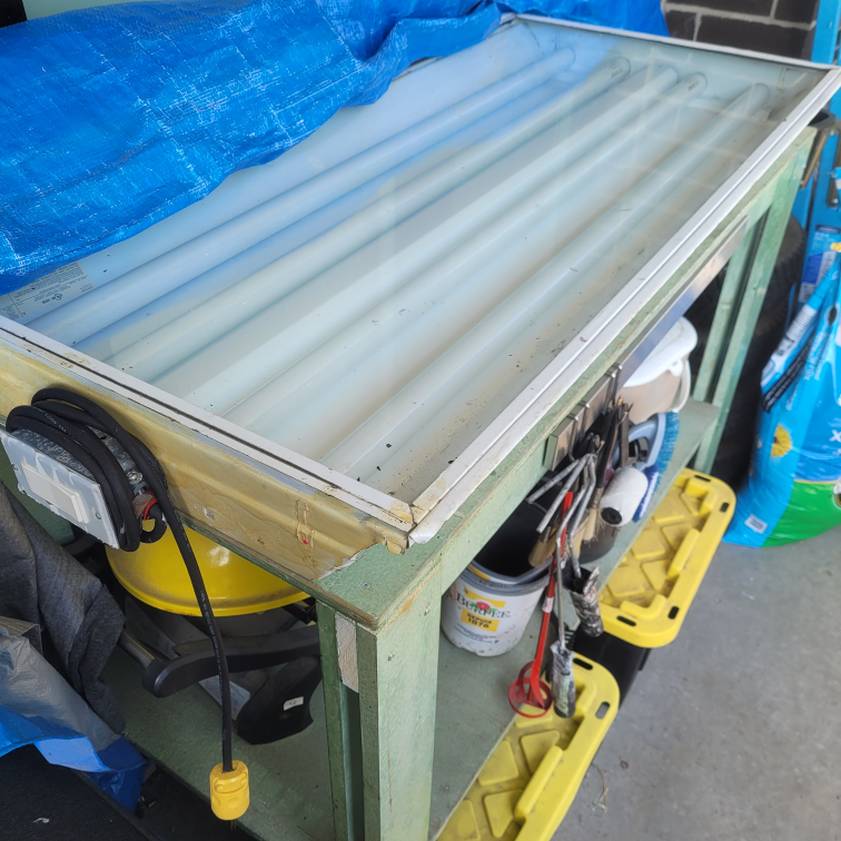 Screen printing - Custom Lightbox + Cleaners
