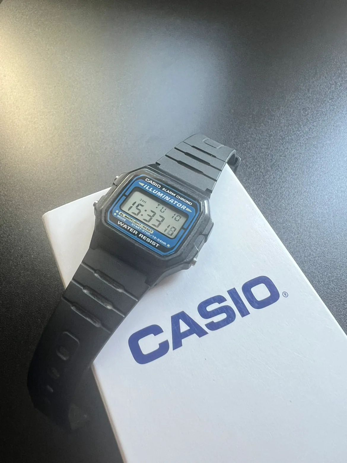 Casio Illuminator F-105 Retro Digital Watch thumbnail