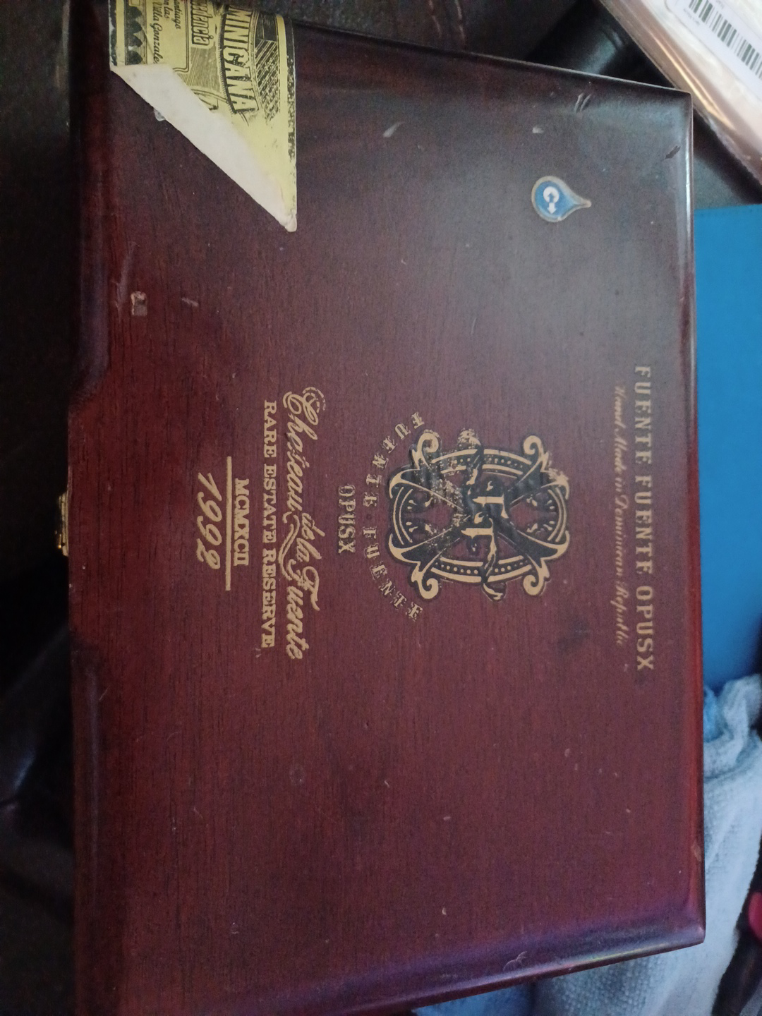 Fuente Fuente OpusX Chateau de la Fuente Cigar Box - photo 2