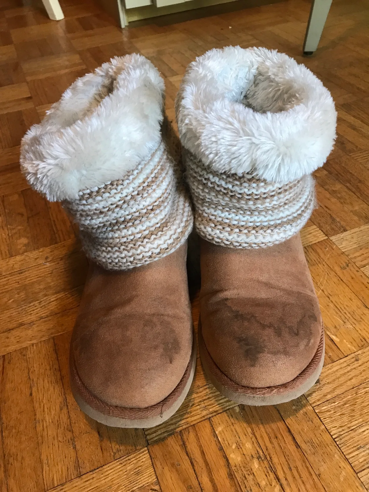 Brown Fur Lined Boots image indicator(2)