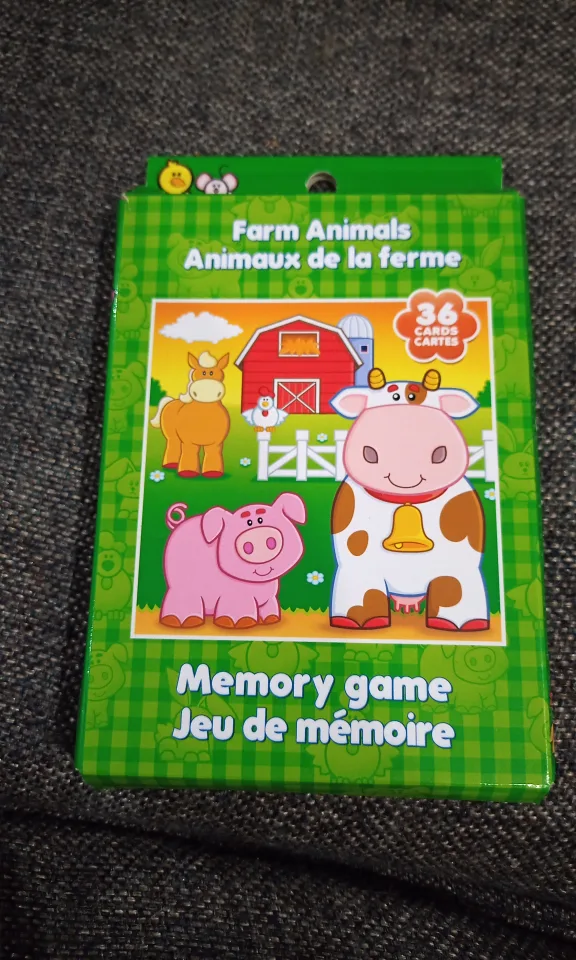Farm Animals Memory Game 🧡 thumbnail