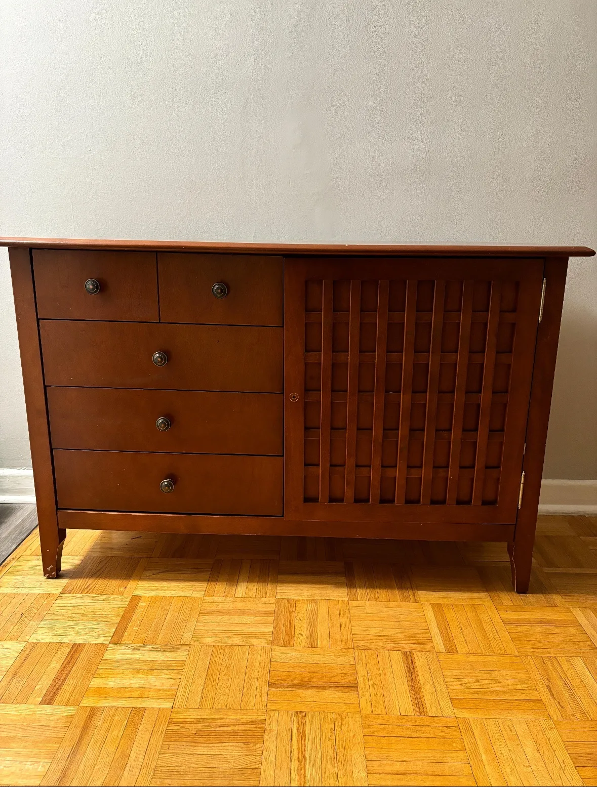 Wooden vintage cabinet thumbnail