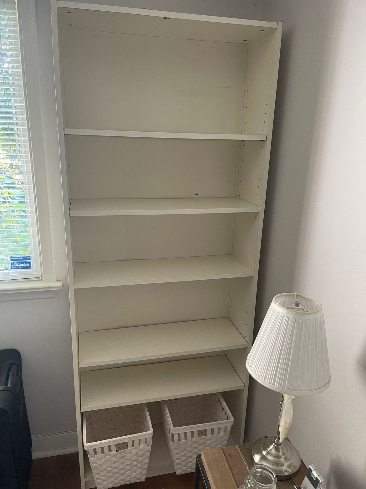 White Bookshelf