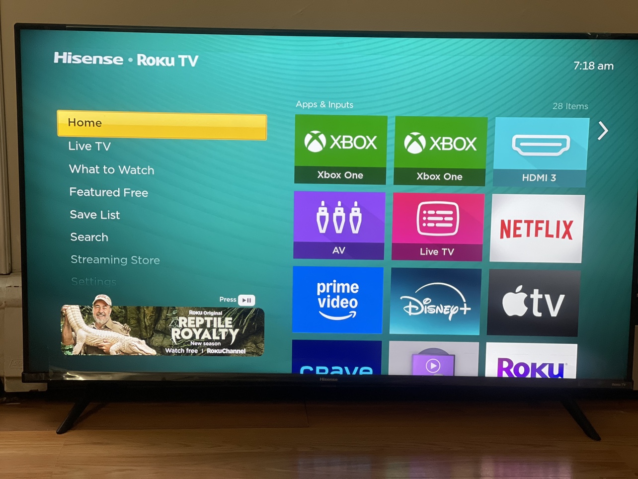 Hisense 43" Roku TV