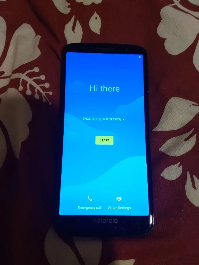 Moto G6 - 64 GB - Indigo Blue (Read Description) thumbnail