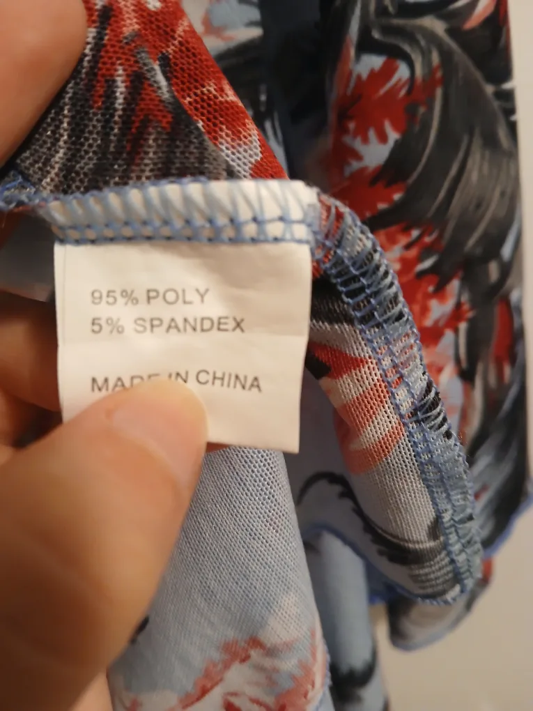 Floral Print Top/Cardigan, size medium (M) image indicator(4)