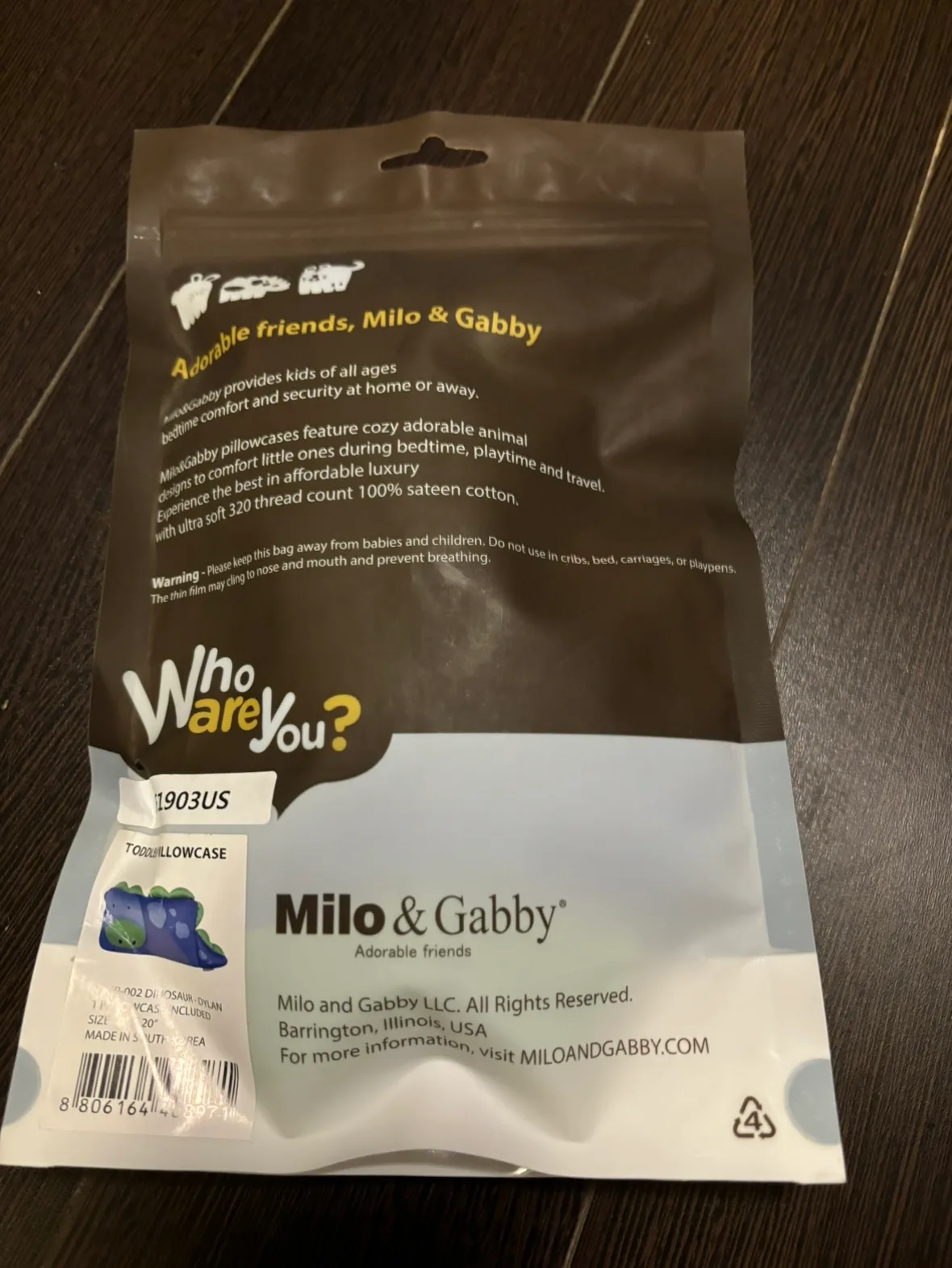 Milo and Gabby Toddler Pillowcase image indicator(2)