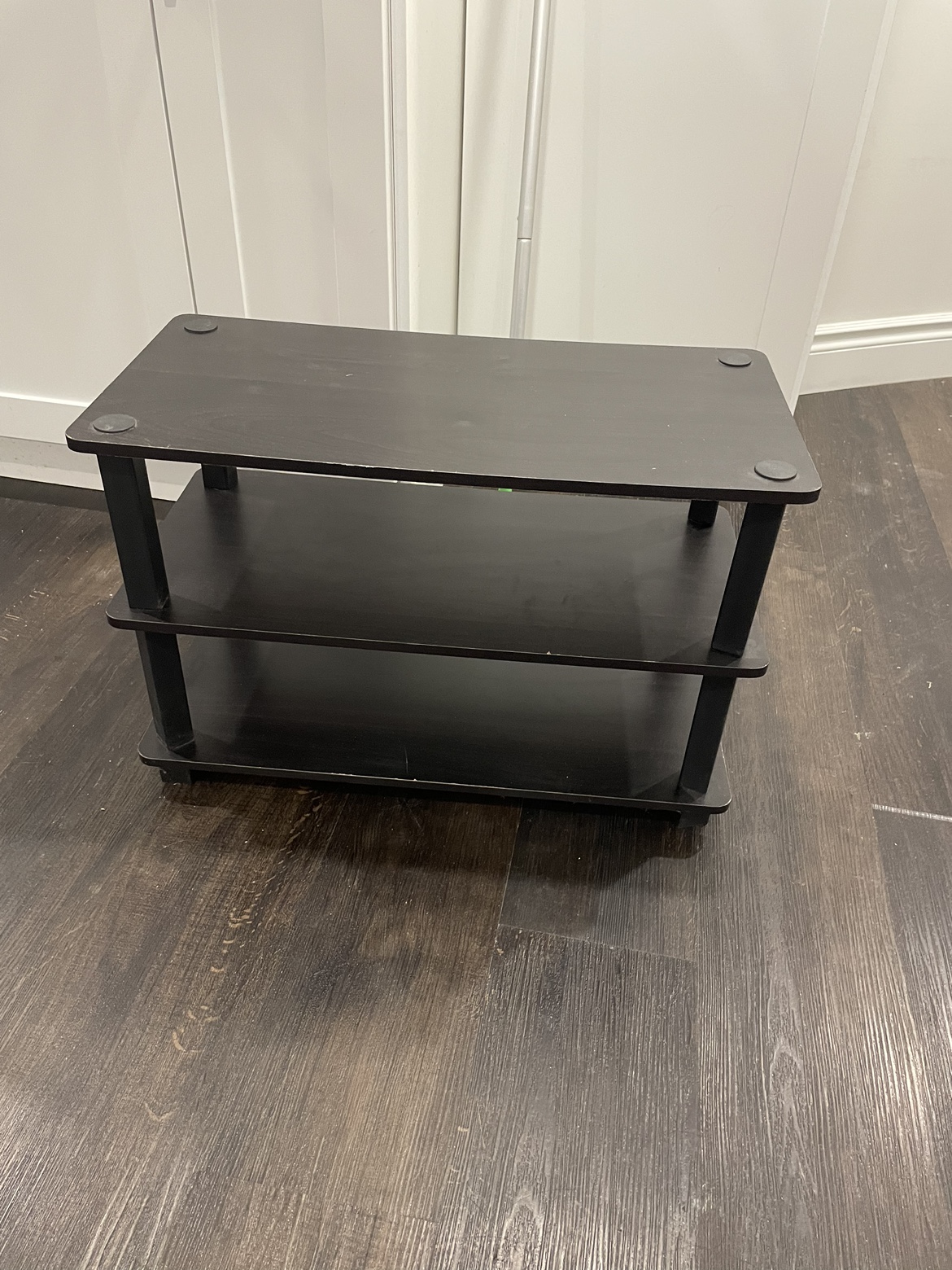 Black 3-Shelf shoes rack - photo 3