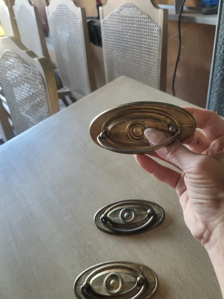 Set of 8 Oval Cabinet Pulls image indicator(3)