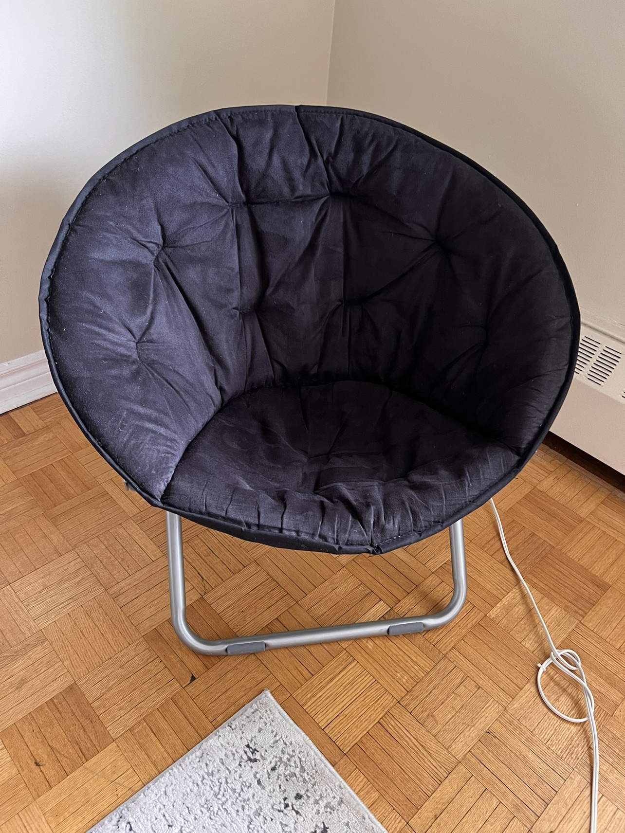 Black Folding Moon Chair - photo 4