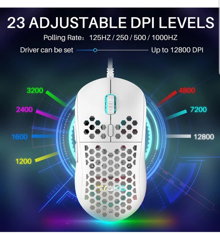 Mouse with RGB Lighting - photo 2