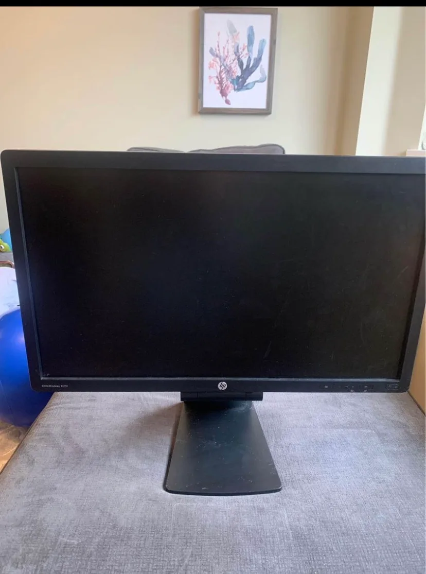 HP 23" Monitor image indicator(3)