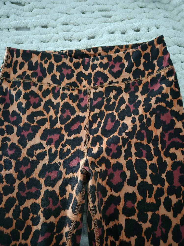 J. Crew Highrise Animal Print Leggings image indicator(2)