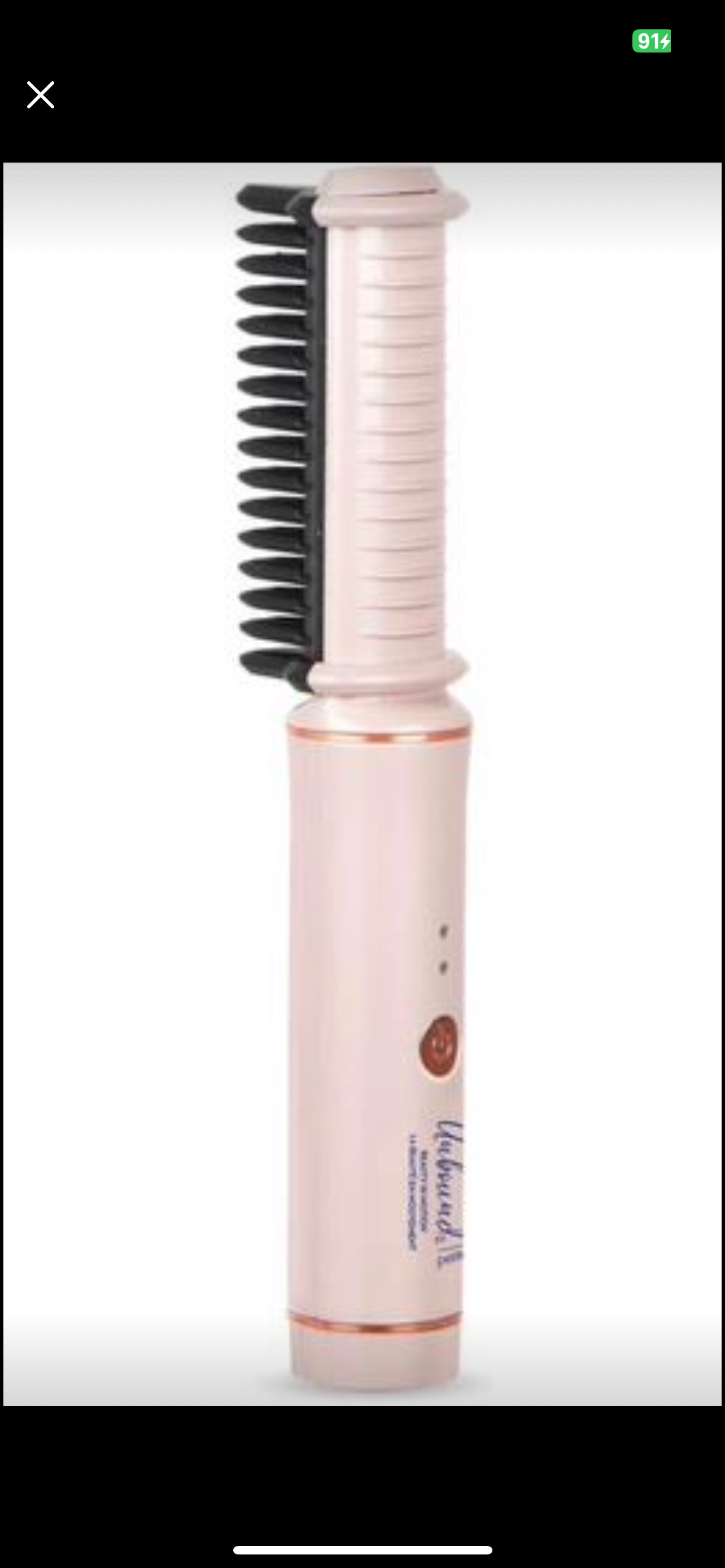 Unbound Hair Straightening Brush - photo 2