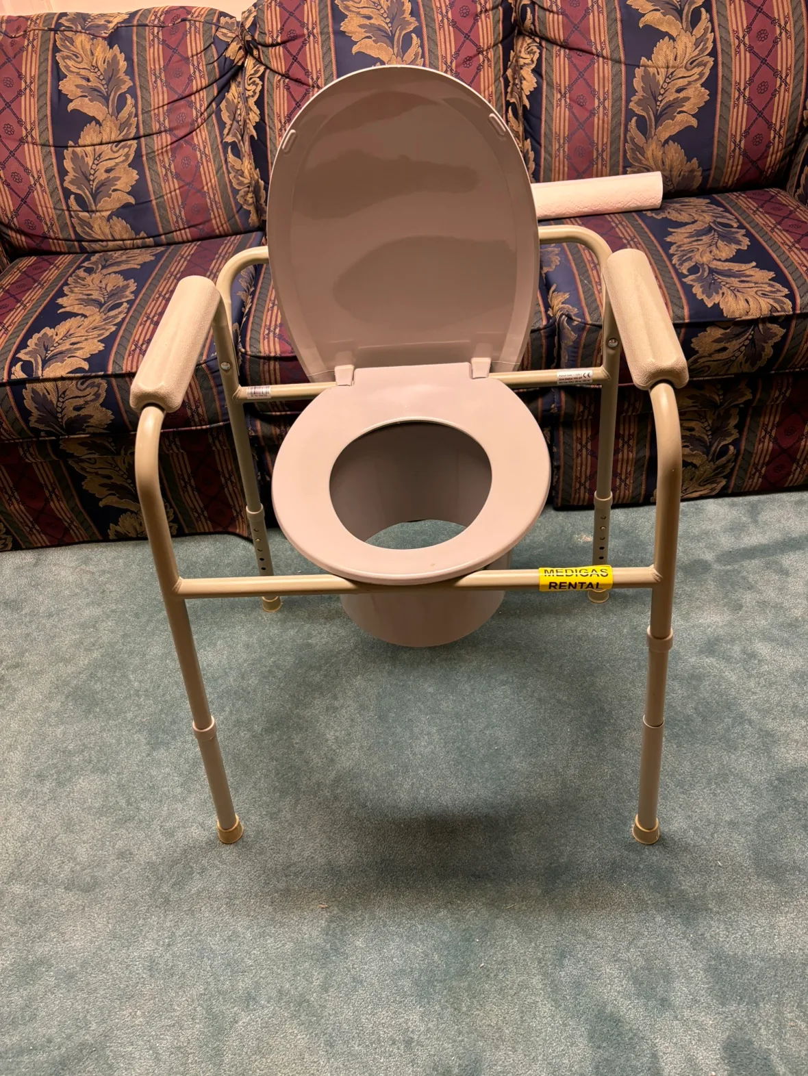 Toilet Frame with Arms image indicator(3)