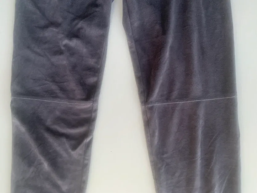 Dark grey faux suede leggings xs 🧡 image indicator(2)