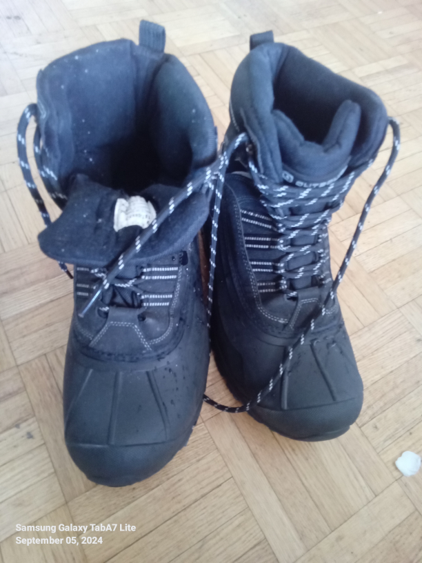 Men's Black Winter Boots