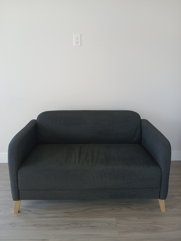 IKEA Linanas Loveseat - Vissle Dark Grey