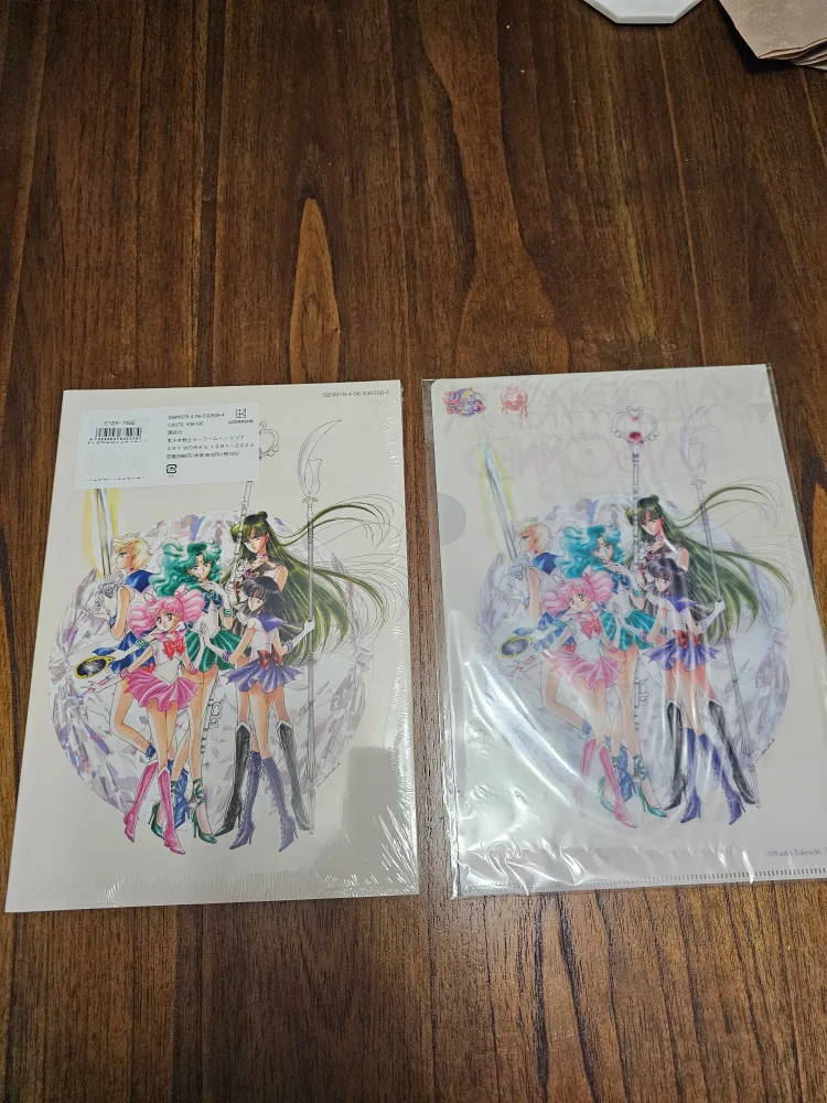 Sailor Moon Raisonne Art Works Book + Clear File image indicator(4)