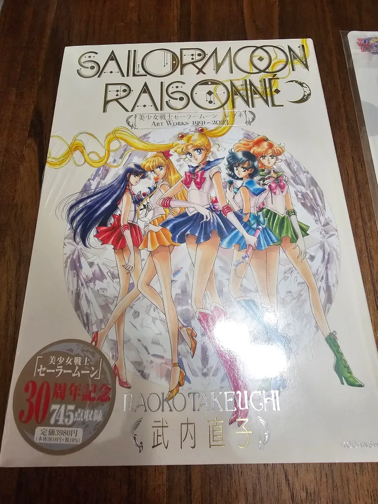 Sailor Moon Raisonne Art Works Book + Clear File image indicator(6)