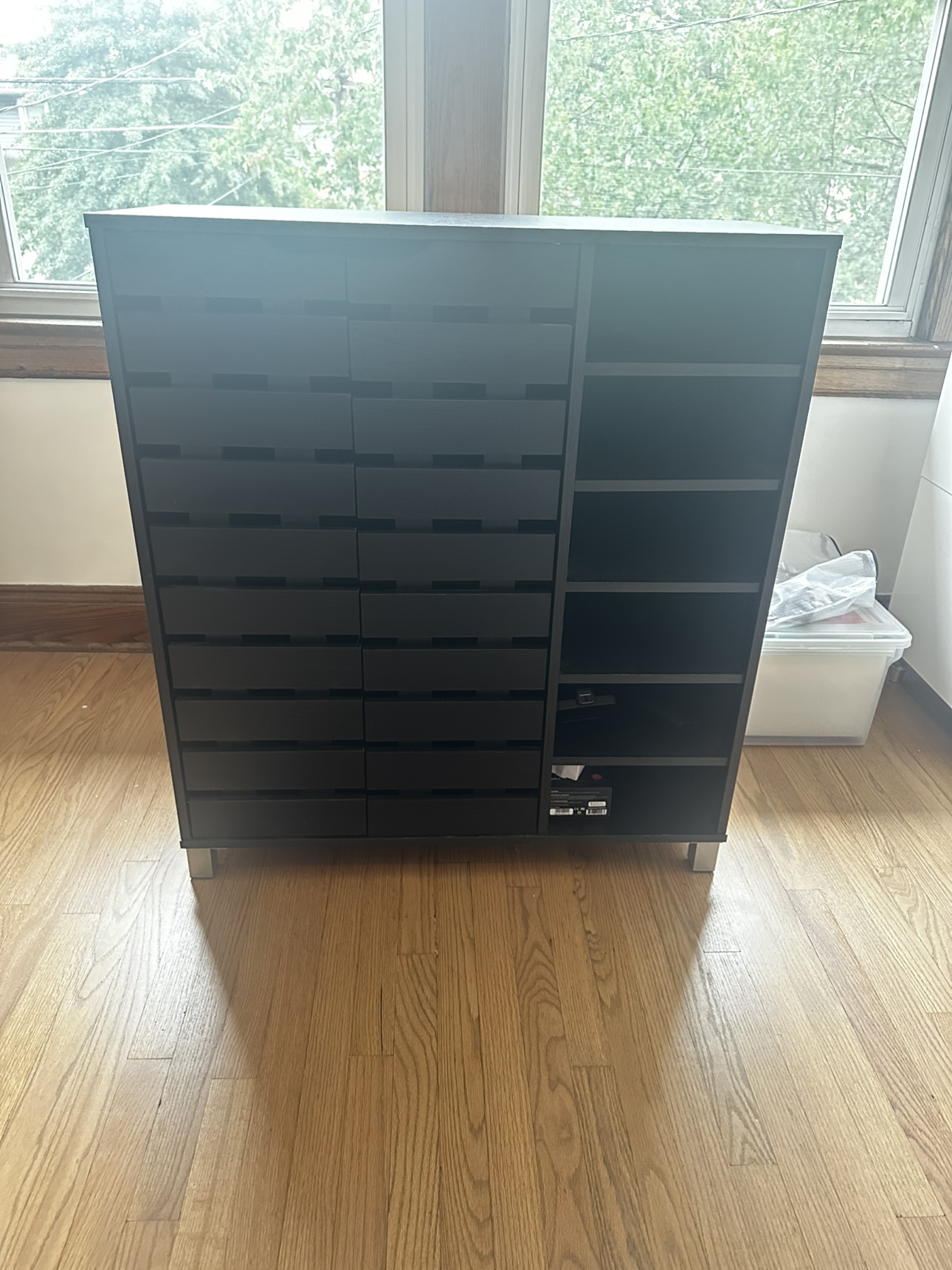 2- Door Shoe Cabinet w/ open shelves - photo 4