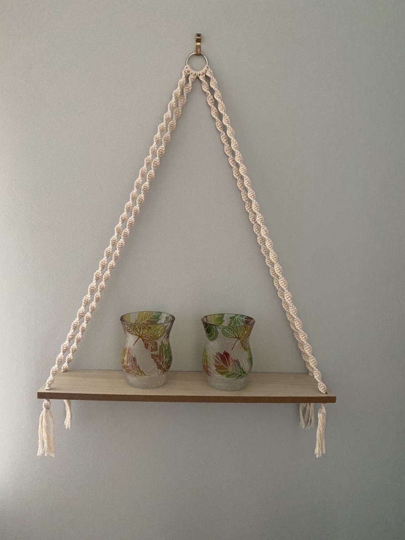 Macrame Hanging Shelf