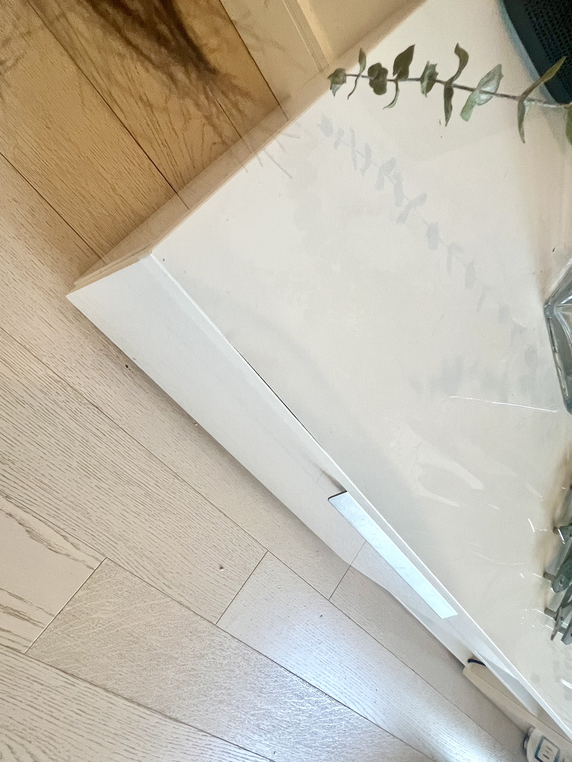 White TV Stand - photo 3