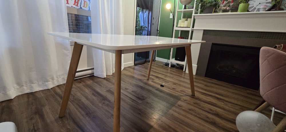 White Dining Table - photo 2