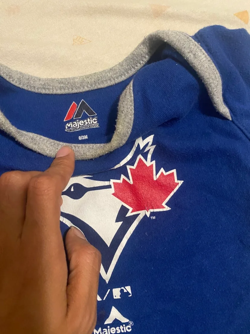 Toronto Blue Jays Baby Bodysuit 0-3M image indicator(2)