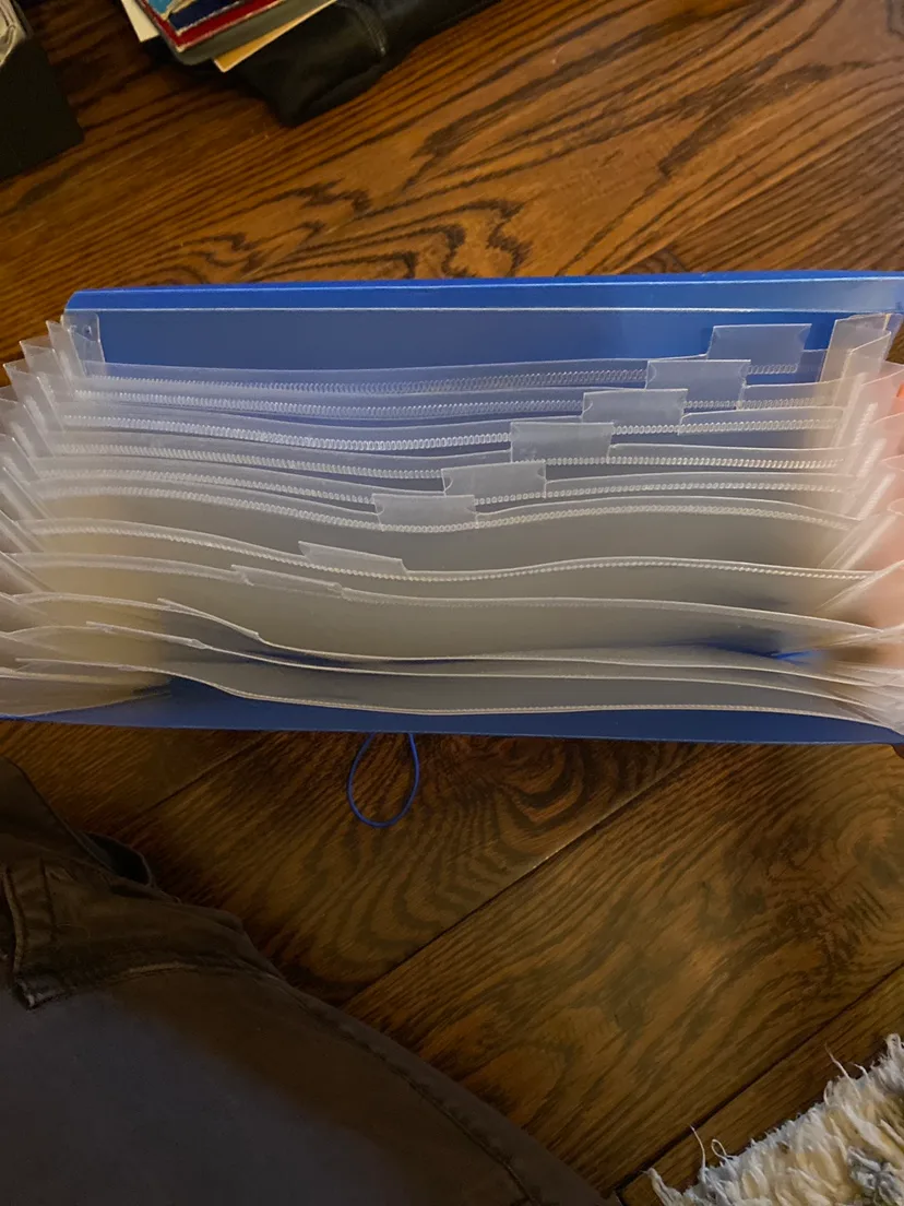 Blue Expanding File Folder #freecycle image indicator(2)