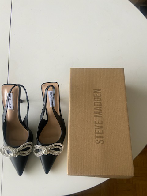 Steve Madden black dress shoes 9.5