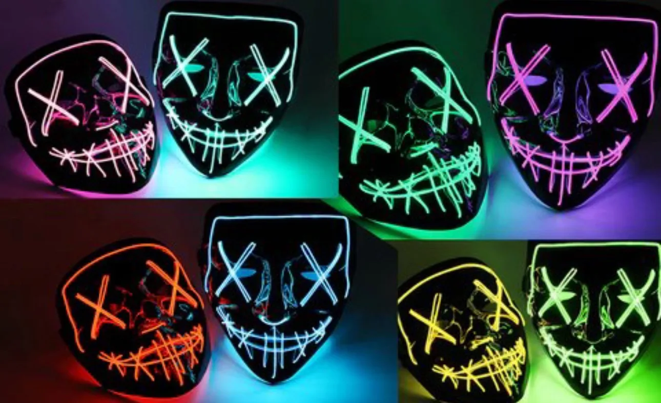 LED Light Up Mask image indicator(3)