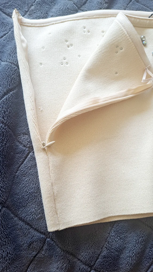 Ladies Zara Tan Tube Top with Bling - Brand New with tags image indicator(3)