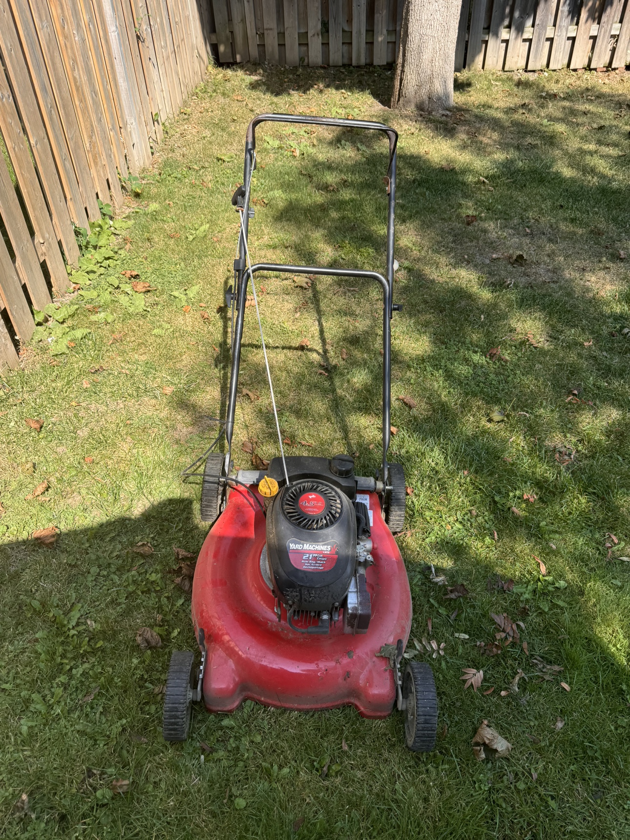 Yard Machines Lawn Mower