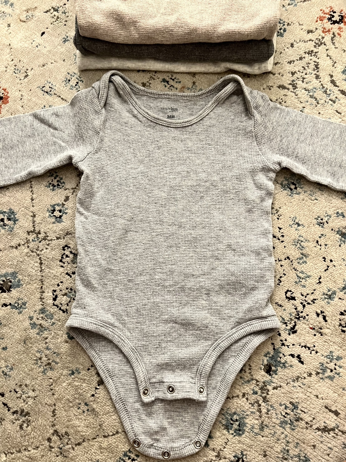 4 Baby Thermal Set-Simple Joys by Carter’s - photo 3