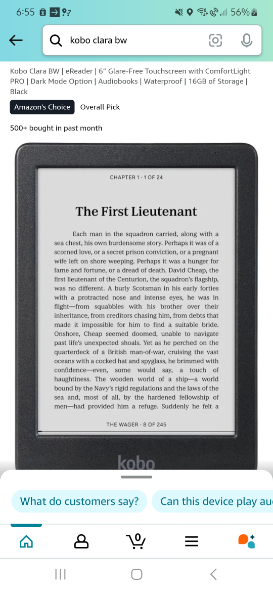 Kobo Clara BW E-reader - photo 2