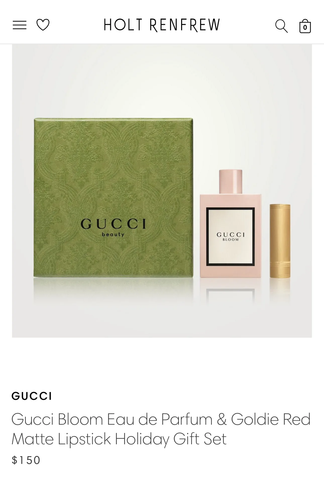 Gucci Bloom Perfume and Lipstick Set image indicator(5)