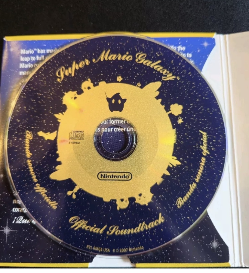Super Mario Galaxy Official Soundtrack Nintendo 2007 - photo 4