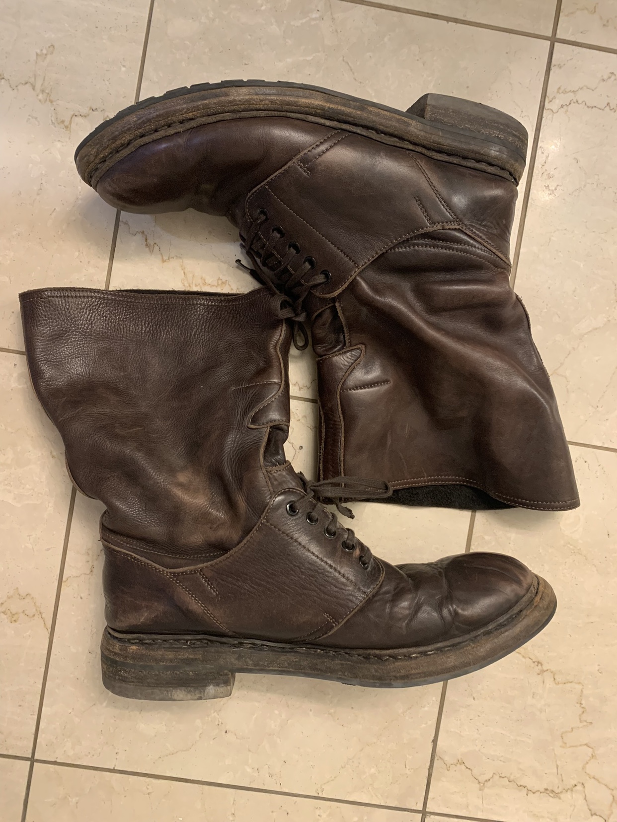 Burberry Prorsum Men’s Brown Leather boots Size 10 US - photo 2